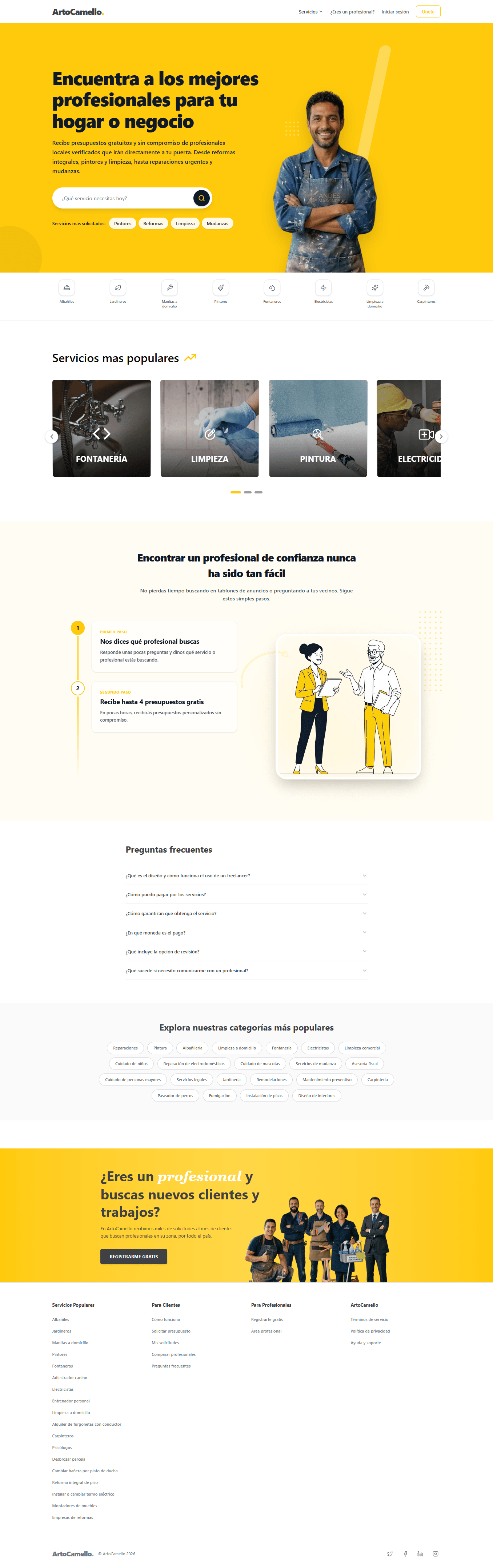 Marketplace de Servicios