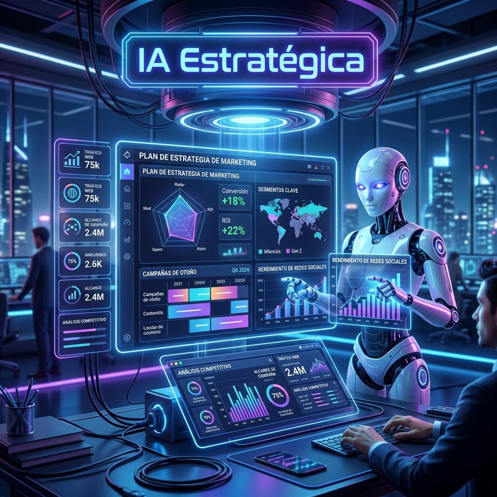 Impacto de la IA en Marketing - Inteligencia Artificial como Copiloto Estratégico