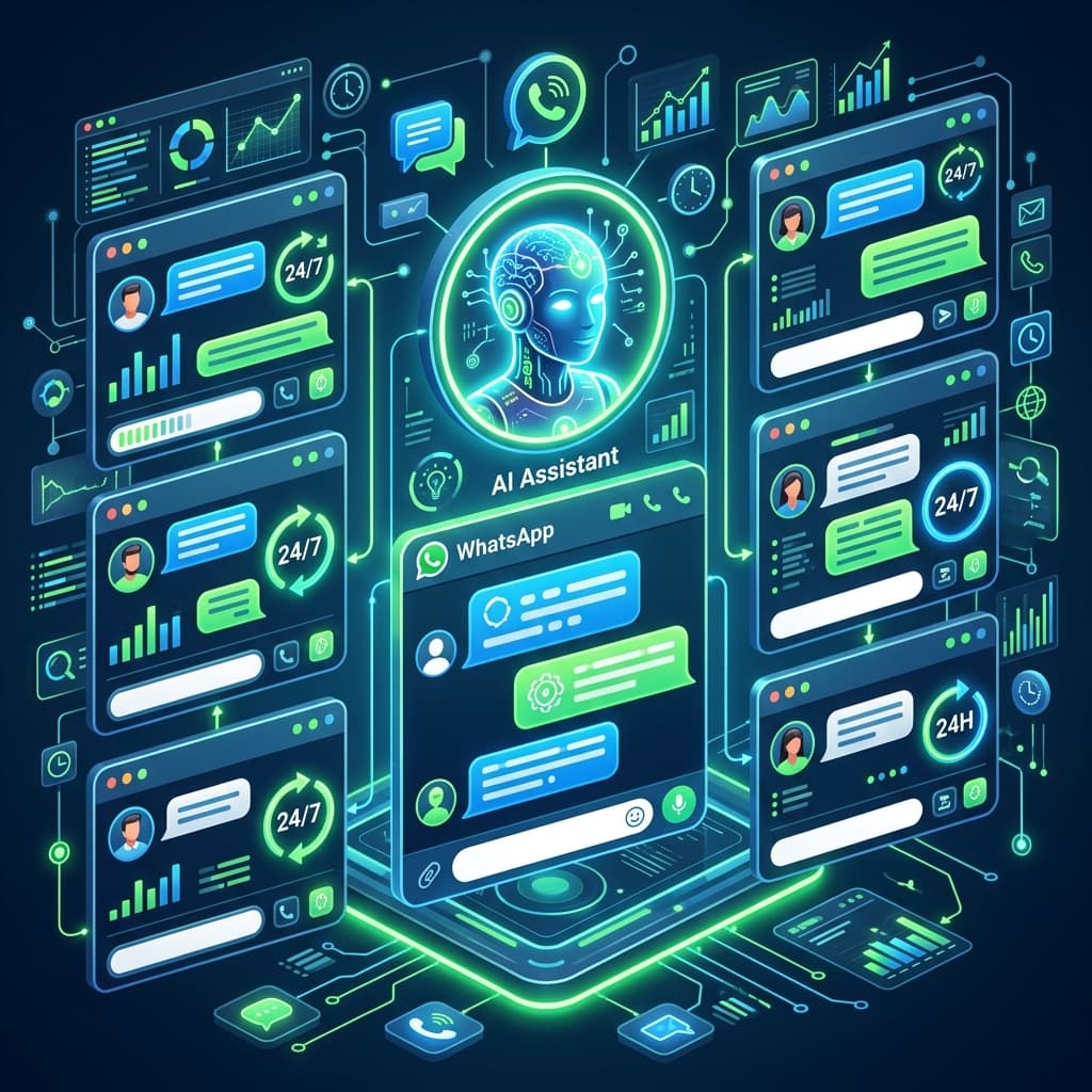 Asistentes con IA para WhatsApp Marketing - Chatbots y Atención al Cliente 24/7