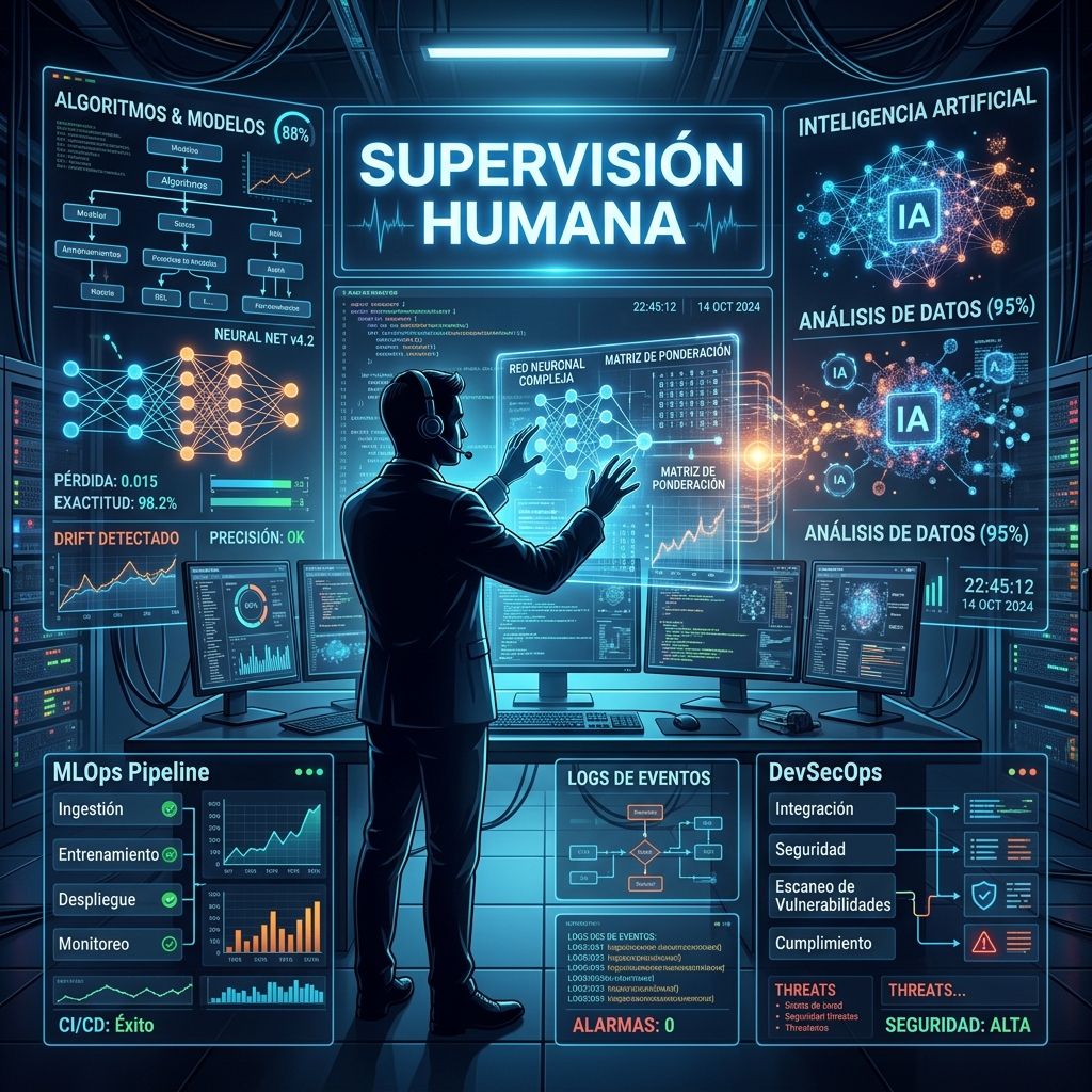 El Futuro del Desarrollo de Software - Políticas Human-in-the-loop y Talento Híbrido con IA